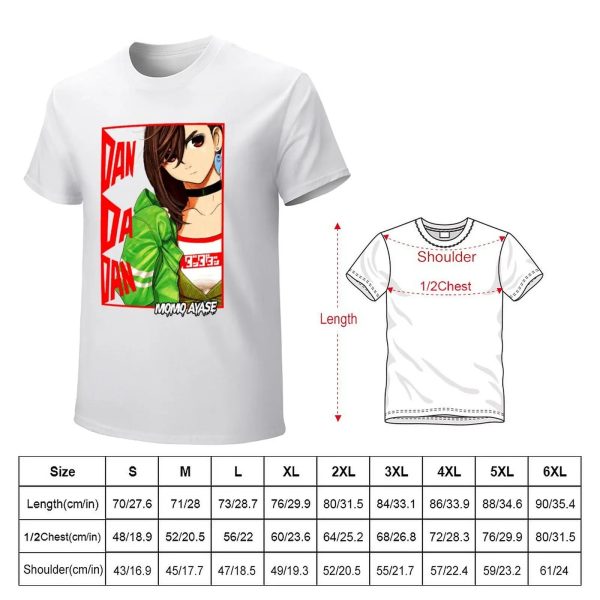 Momo Ayase White - Dandadan T-Shirt