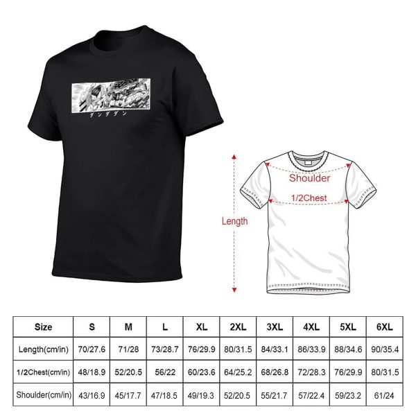 Dynamic Manga Panel (Black) - Dandadan T-shirt