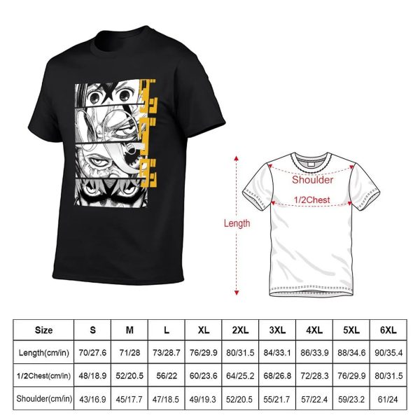 Dandadan Character Panels Yellow - Dandadan T-Shirt