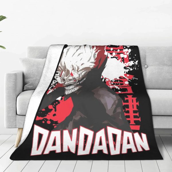 Dandadan Turbo Granny Fierce Fleece Blanket