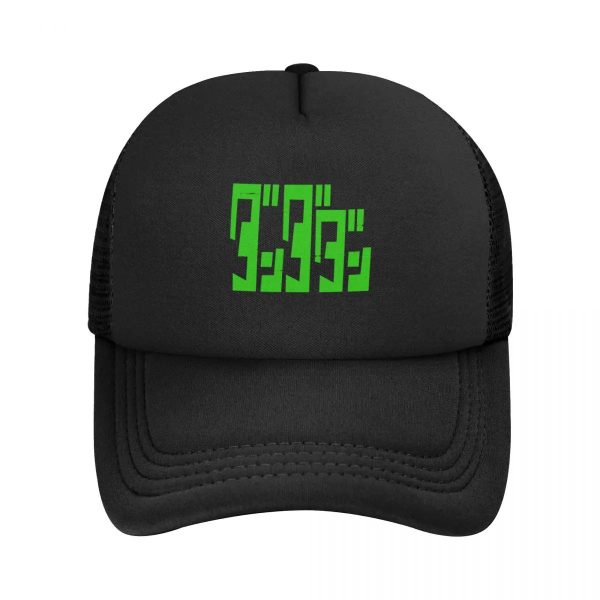 Bold Dandadan Mesh Cap with Green Logo