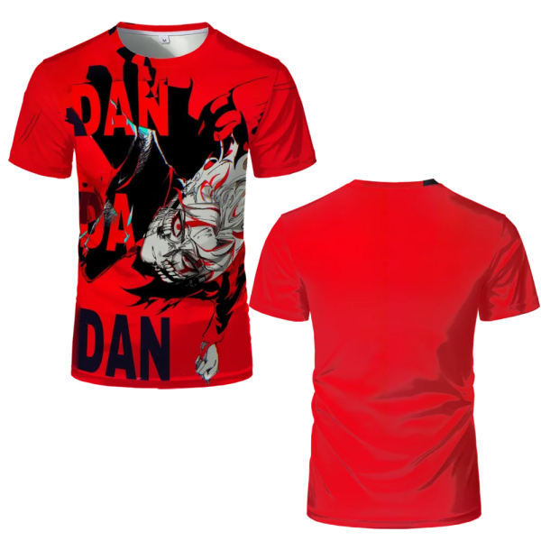 Dandadan Turbo Granny Red T-Shirt – Fierce and Fiery