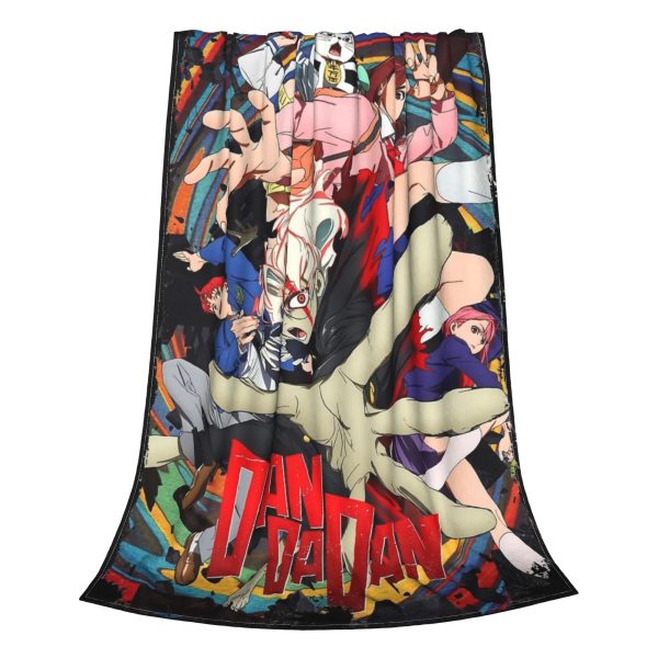 Dandadan Ultimate Battle Fleece Blanket