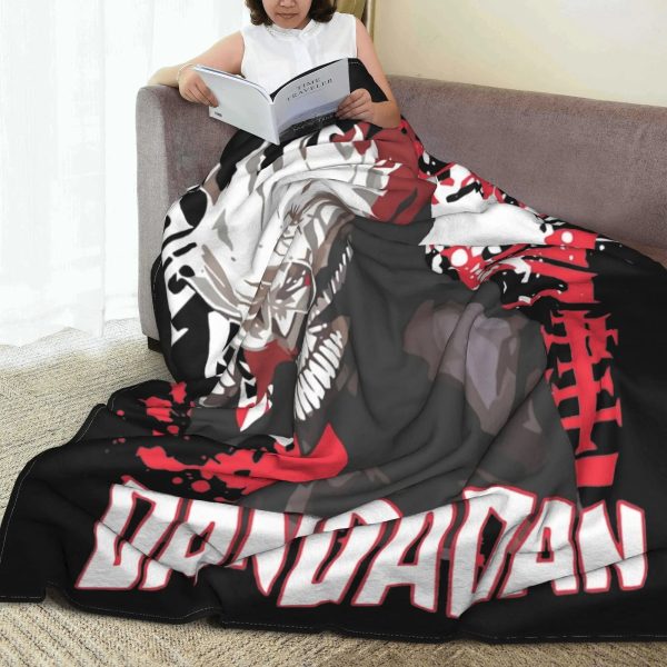 Dandadan Turbo Granny Fierce Fleece Blanket