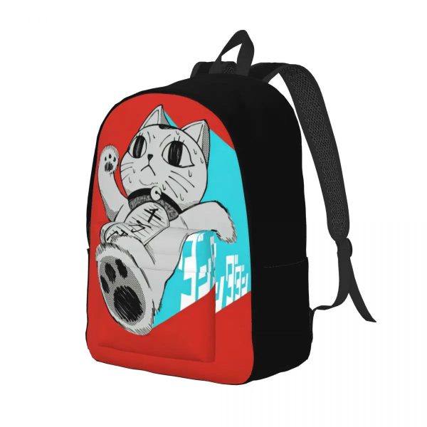 Dandadan Backpack Lucky Cat Retro