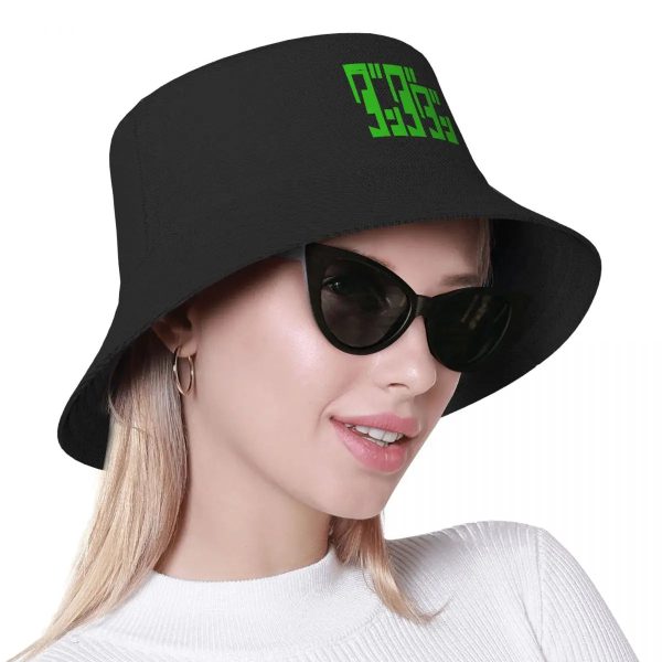 Black with Neon Green Logo - Dandadan Bucket Hat