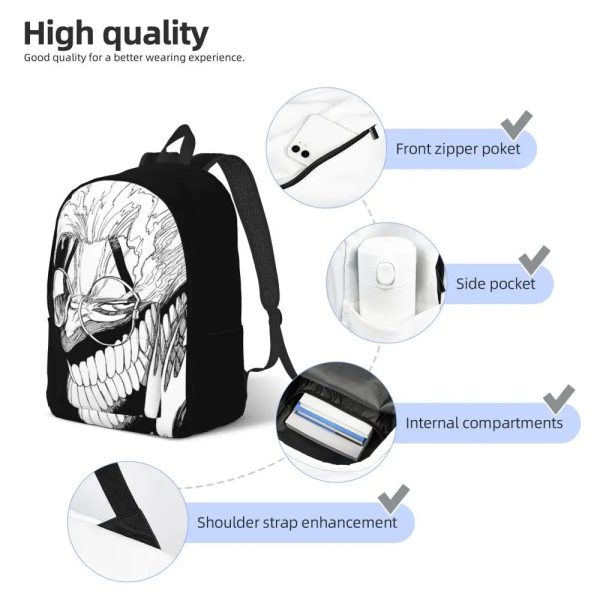 Dandadan Backpack Turbo Granny Black & White