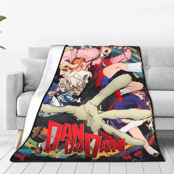 Dandadan Ultimate Battle Fleece Blanket