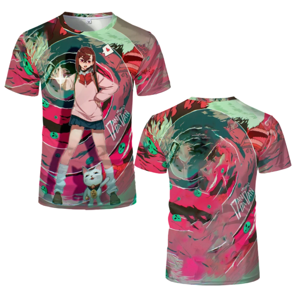 Momo Ayase Spiral T-Shirt – Dandadan