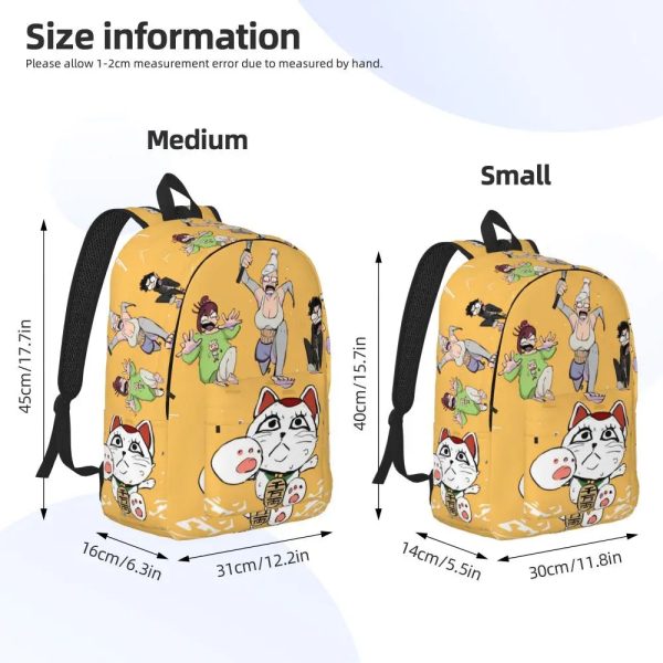 Dandadan Backpack Lucky Cat & Character Fun