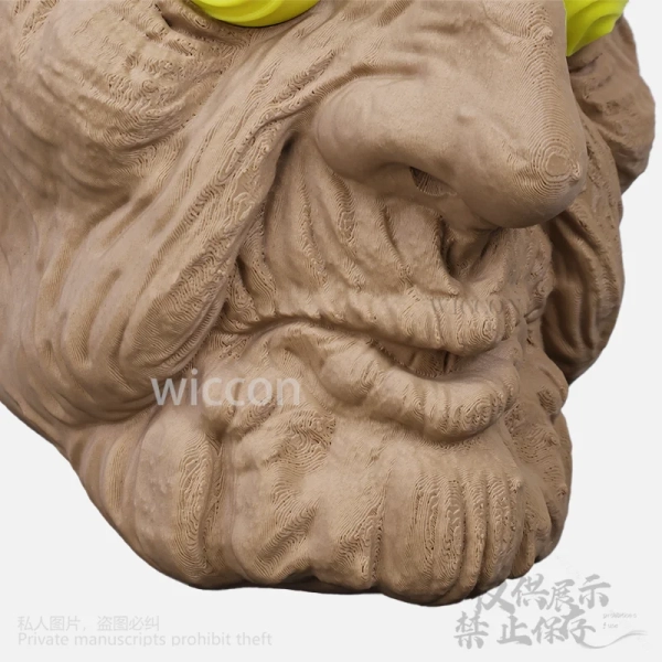 Turbo Granny Mask – Dandadan Cosplay Accessory