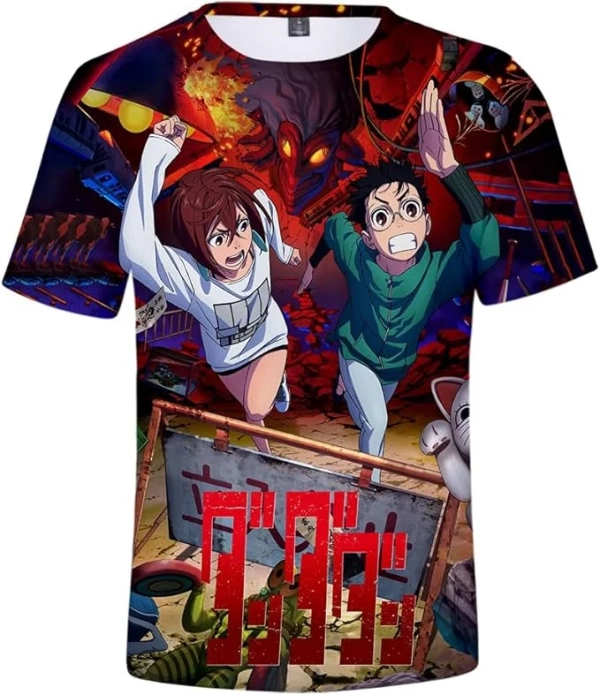 Okarun & Momo Ayase T-Shirt for Adults & Kids – Dandadan